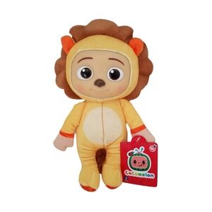 CoComelon JJ Lion Plush Doll‎ 8" Jazwares Stuffed Animal Toy NEW with Tags